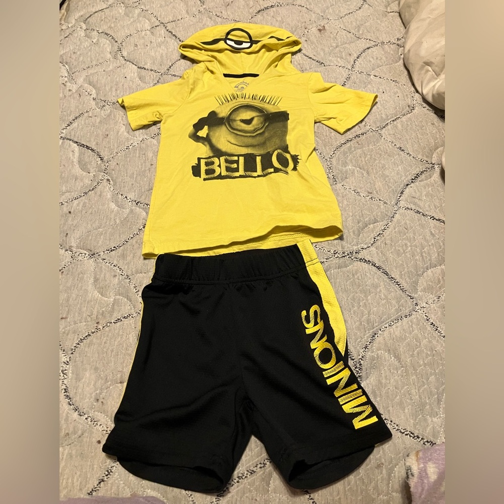Girls Minions Matching Set